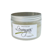 LEMONGRAS | Salz-Öl-Körperpeeling mit echten Blüten 200ml | 450 ml | zitrus-frisch