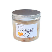 ORANGE | Salz-Öl-Peeling mit Orangenschalen 200ml & 450ml | frische Pflege