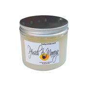 PFIRSICH & MARACUJA | Salz-Öl-Körperpeeling  200ml | 450 ml - fruchtige Frische