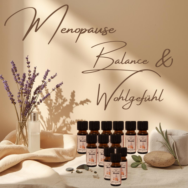 "MENOPAUSE" - Ätherische Öle Set (11x10ml+1x5ml) | Balance & Wohlgefühl
