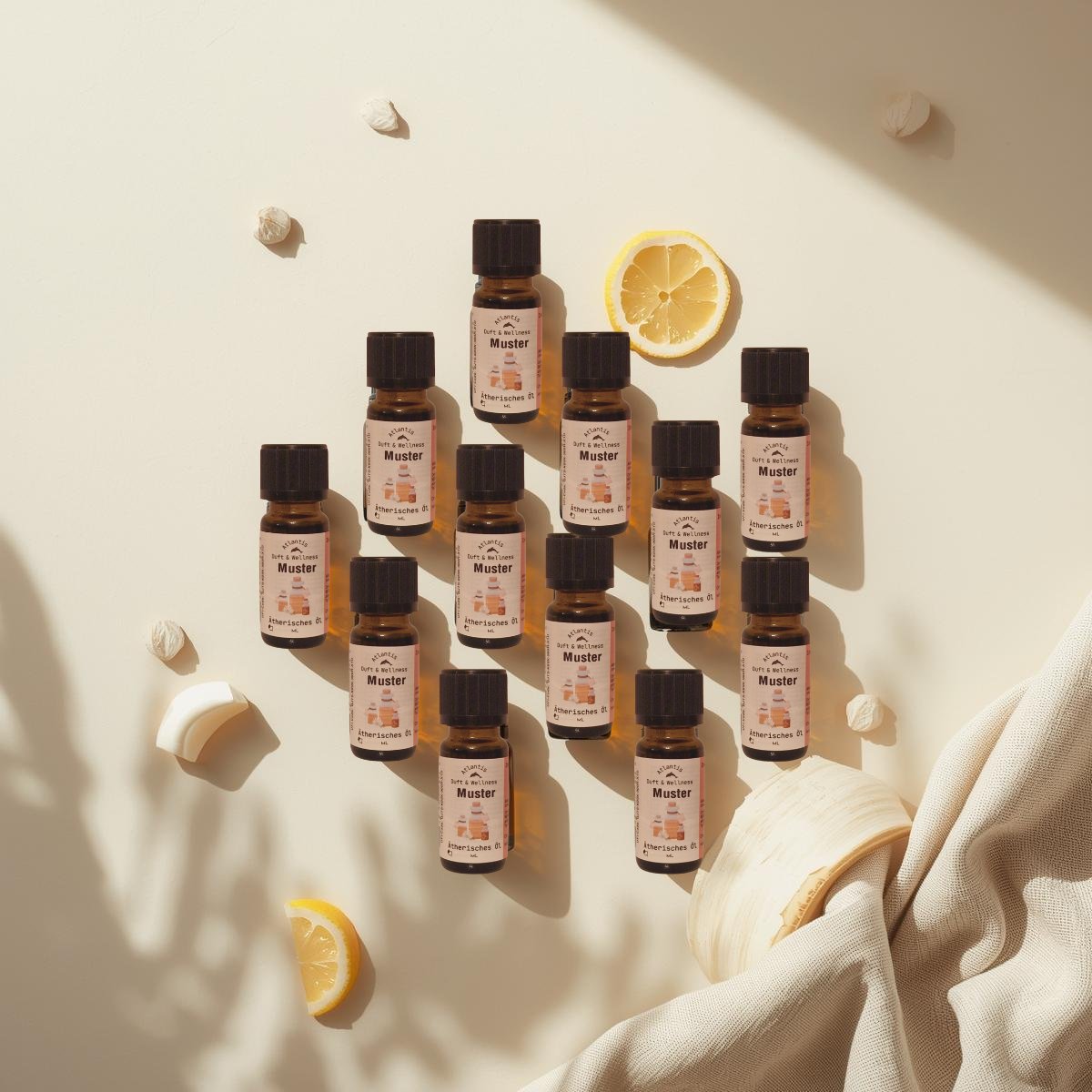 "Kinderzimmer & Familienzeit" - Ätherische Öle Set (12x10ml) | Mandarine, Lavendel & sanfte Düfte