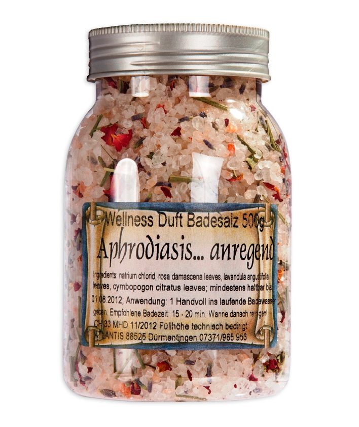 APHRODIASIS | Wellness Badesalz mit Blüten | sinnlich · harmonisch