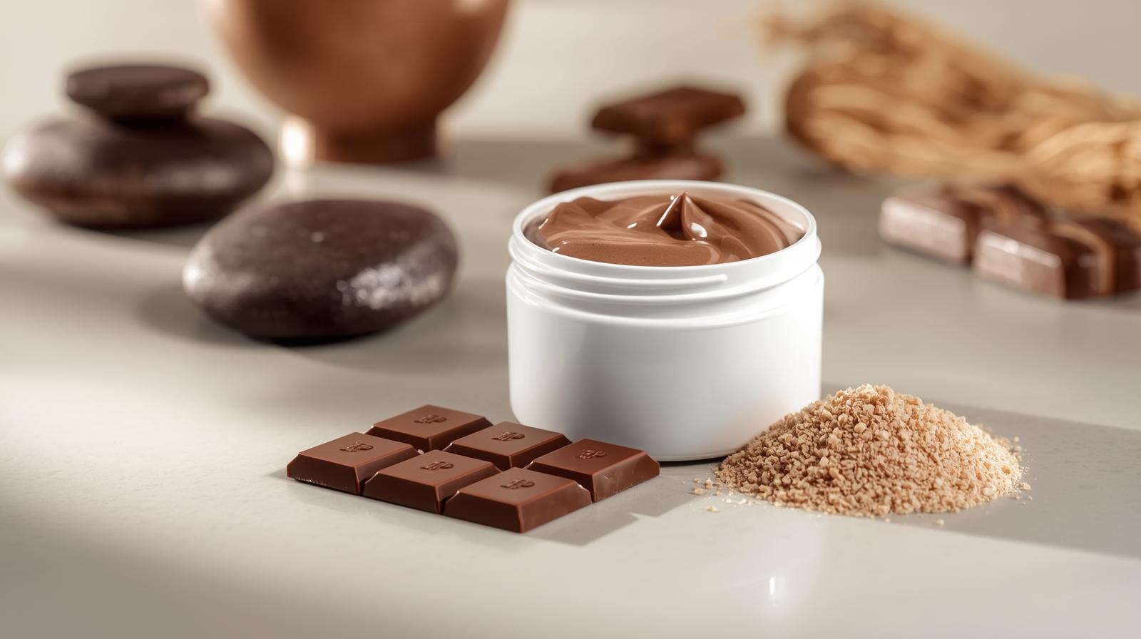 BRAUNE SCHOKOLADE Sheabutter Peeling | zarte Haut dank schokoladig-süßer Pflege