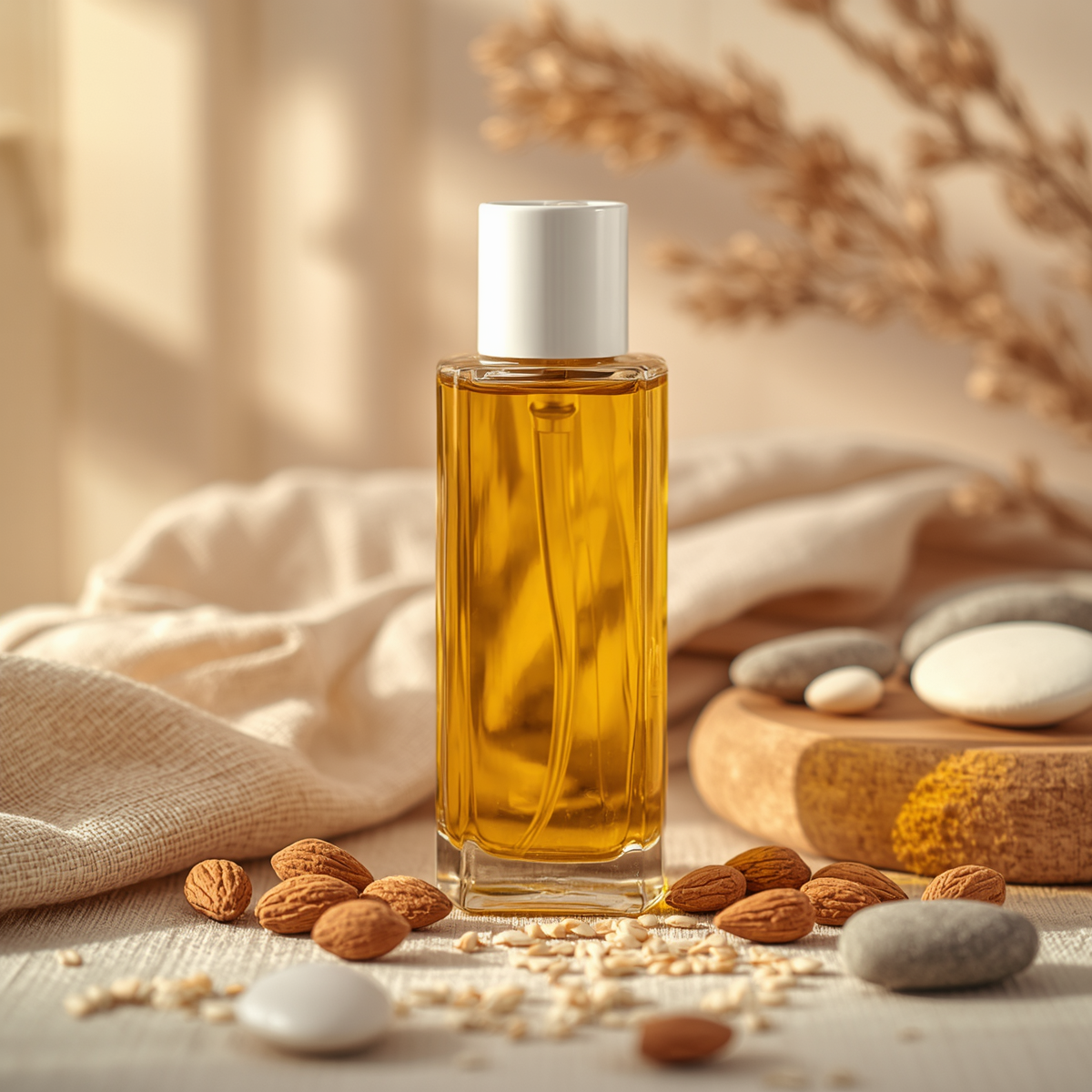 MANDEL (kosmetisch) Massage-& Pflegeöl - Nährend, geschmeidig, wohltuend | Kabinenware