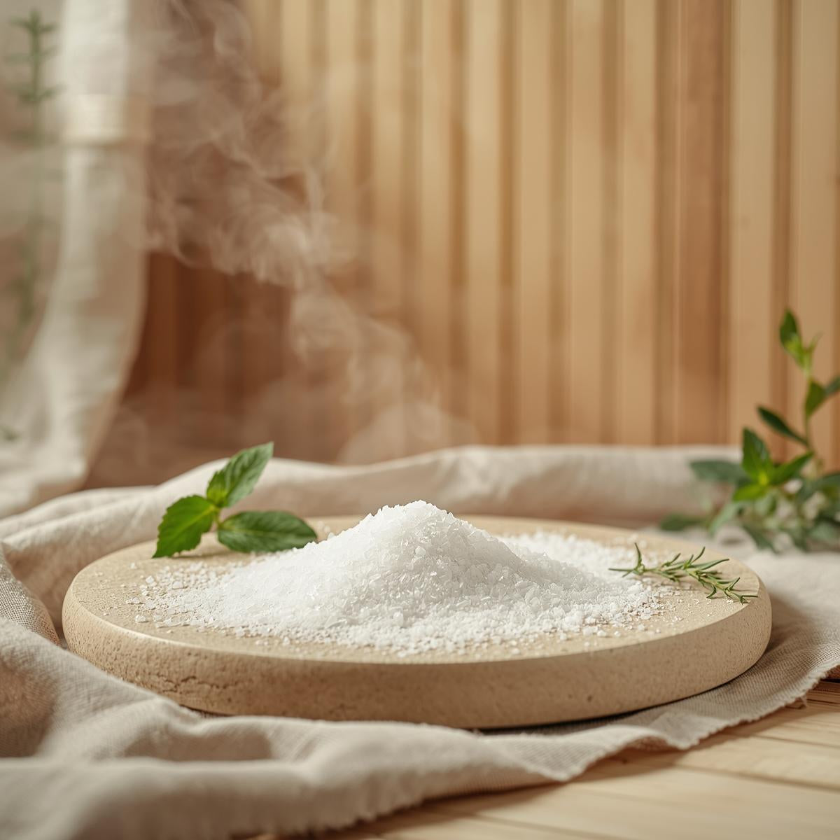 MENTHOL (Minze) – Sauna Peeling Salz | Meersalz | Saunasalz