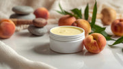 SÜßER PFIRSICHTRAUM Sheabutter Balsam | Peachy Glow auf der Haut