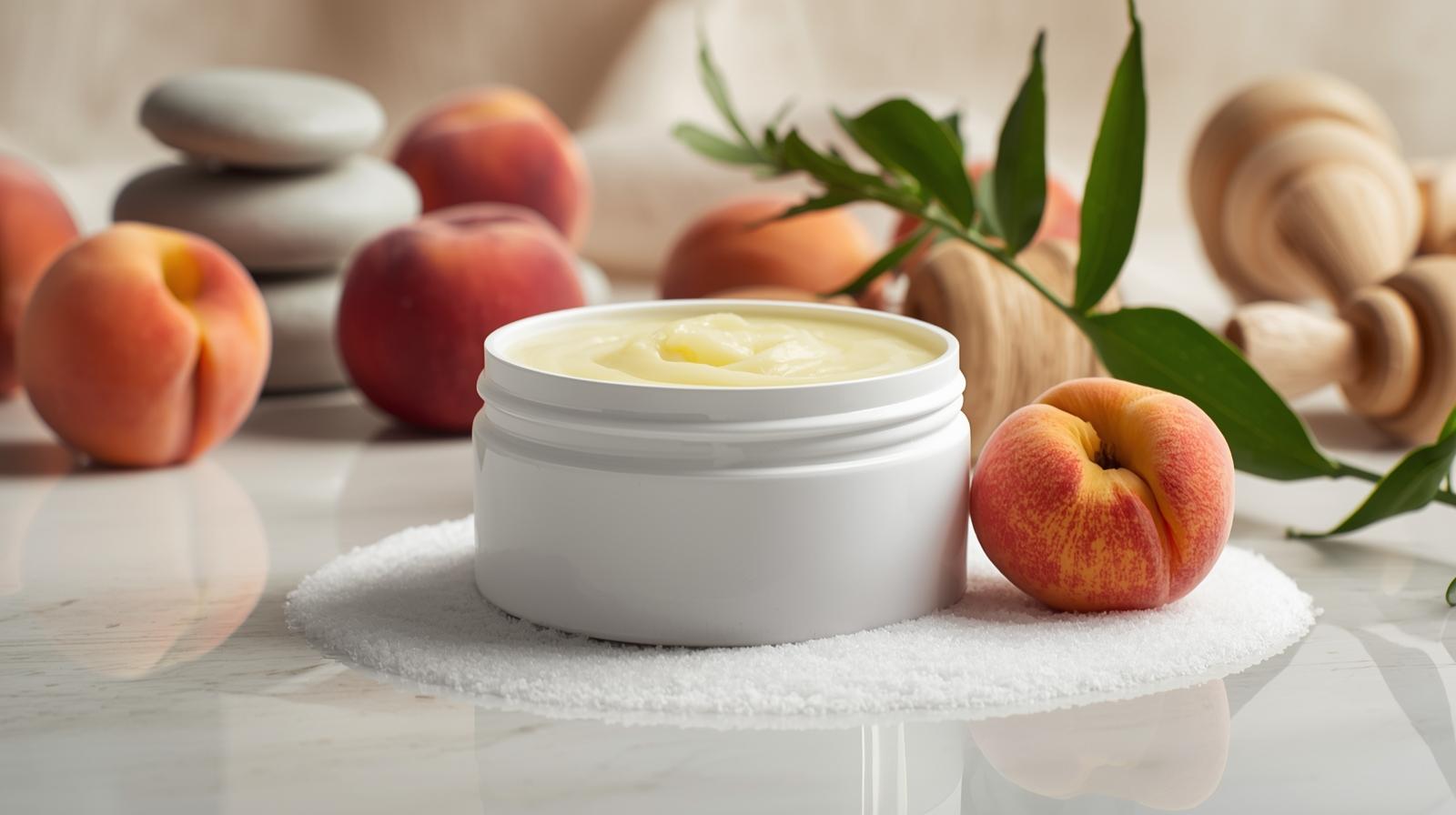 SÜßER PFIRSICHTRAUM Sheabutter Peeling | für geschmeidige Haut
