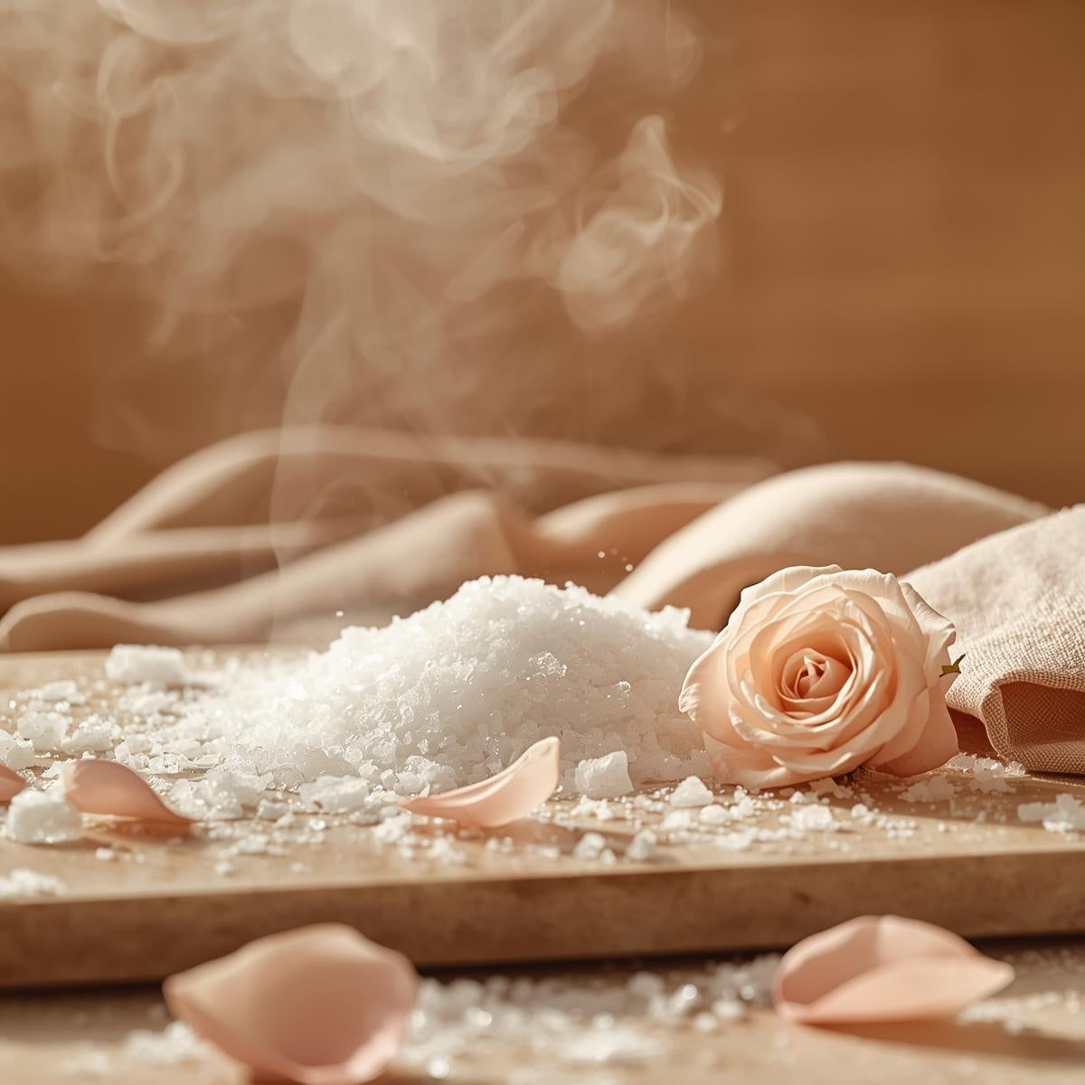ROSE – Sauna Peeling Salz | Meersalz | Saunasalz 250g, 650g
