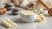 WEIßE SCHOKOLADE Sheabutter Balsam | Schoko-Schimmer & samtige Haut